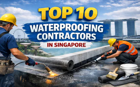 How the Top 10 Waterproofing Contractors in Singapore Fix Roof Leaks