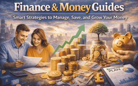 Finance & Money Guides: Smart Strategies to Manage, Save, and Grow Your Money