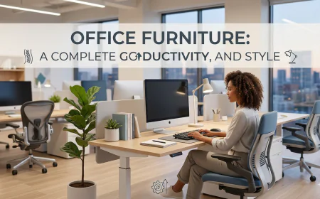 Office Furniture: A Complete Guide to Comfort, Productivity, and Style