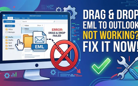 Drag and Drop EML to Outlook Not Working Fix