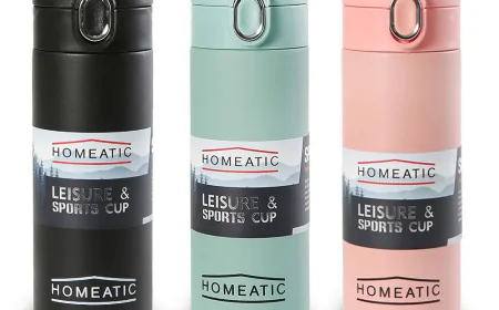 Homeatic Stainless Steel Water Bottle 400ml: Hydration Made Stylish and Sustainable