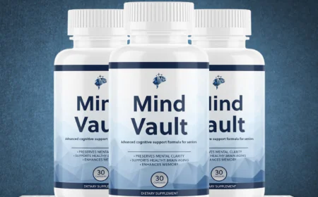 Mind Vault advanced brain health formula for daily use