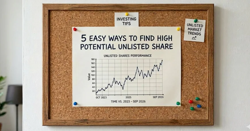 5 Easy Ways to Find High Potential Unlisted Share
