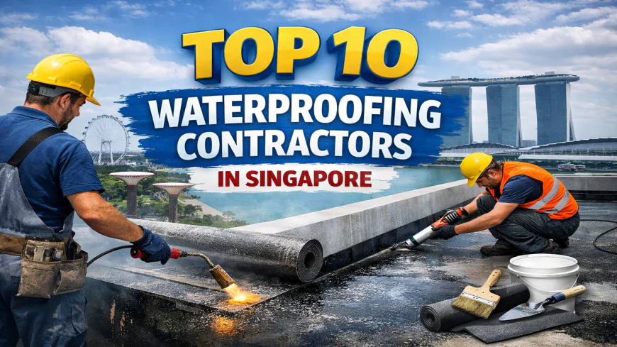 How the Top 10 Waterproofing Contractors in Singapore Fix Roof Leaks