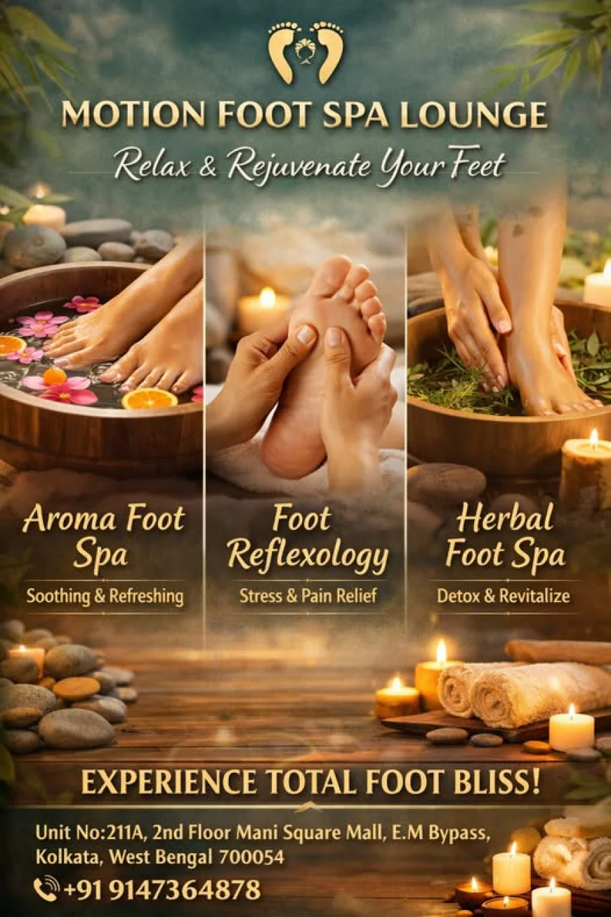 relaxing foot massage in Muchibazar