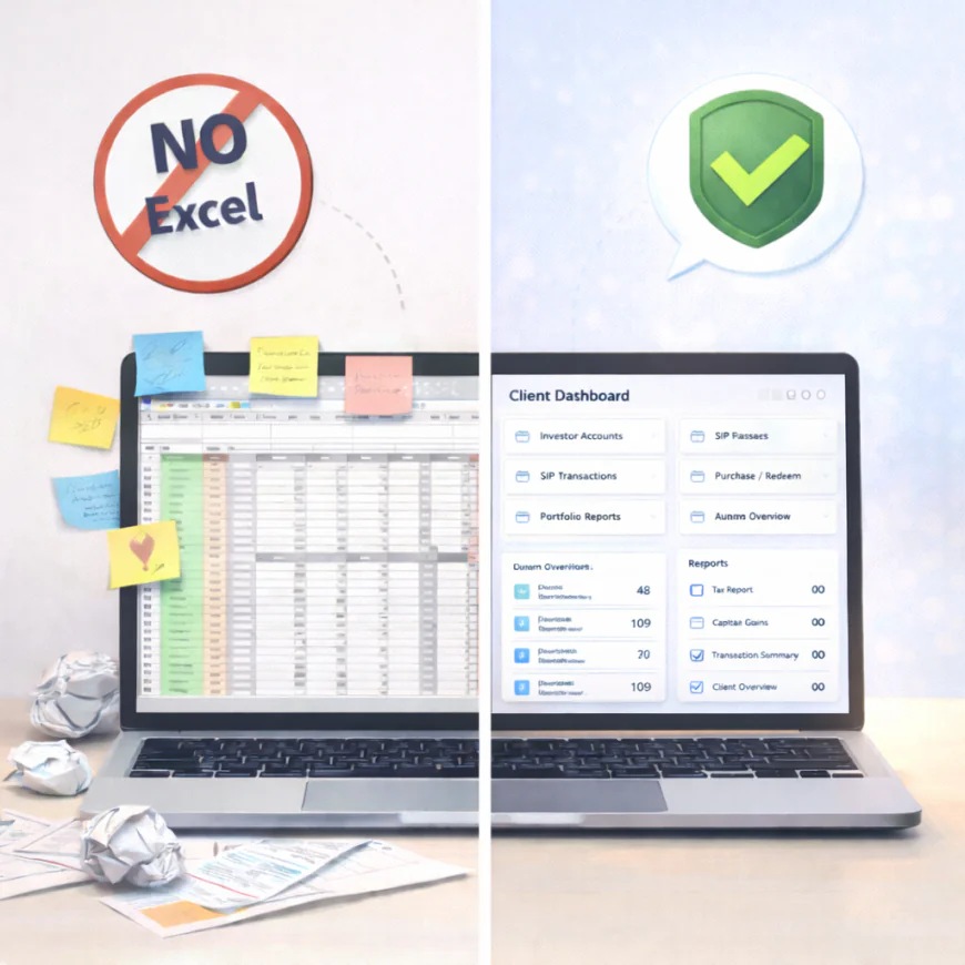 Why More MFDs in India Are Moving From Excel to The Top Mutual Fund Software in India?