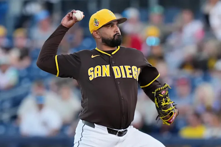 Who pitches within Video game 3 for the Padres?