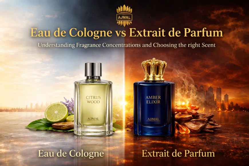 Eau de Cologne vs Extrait de Parfum: Understanding Fragrance Concentrations and Choosing the Right Scent