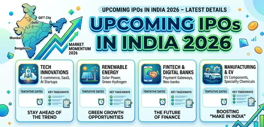 Upcoming IPOs in India 2026 – Check Latest IPO Details