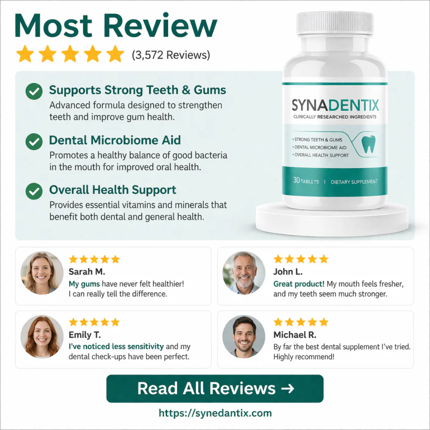 Synadentix Review 2026 – Natural Oral Health Support Formula