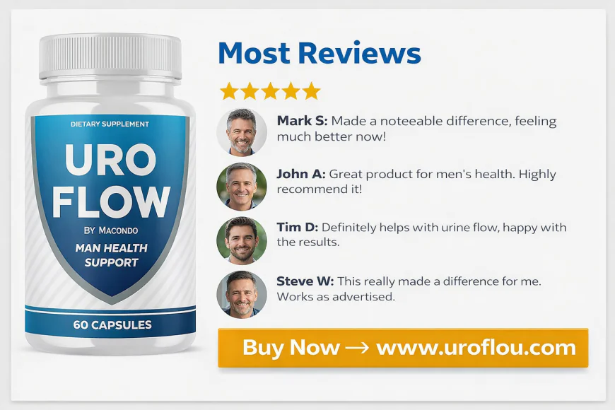 UroFlow Review 2026 – Natural Prostate & Urinary Health Support Formula