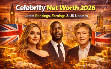 Celebrity Net Worth 2026: Latest Rankings, Earnings & UK Updates
