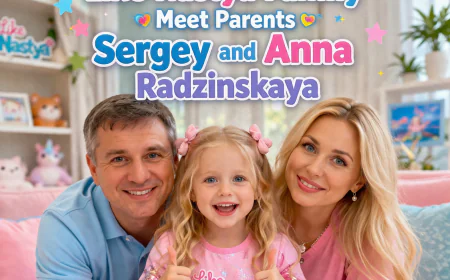Like Nastya Family: Meet Parents Sergey and Anna Radzinskaya