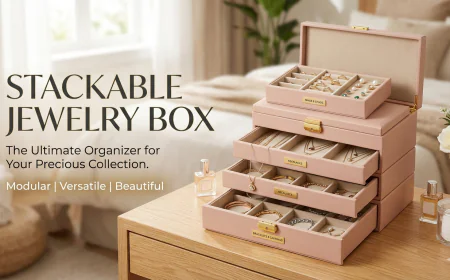 Benefits Of Using A Stackable Jewelry Box For Storage