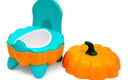 Pumpkin Shape Potty Seat: Making Potty Training Fun, Safe, and Stress-Free