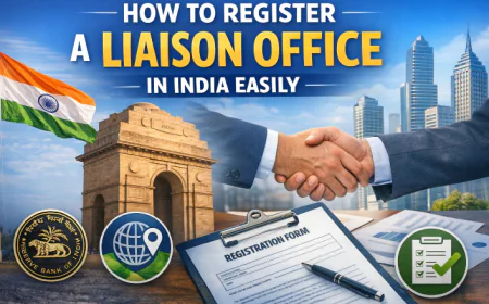 How to register a liaison office in India documents required liaison