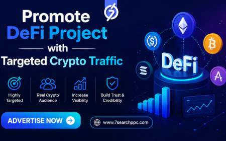 Promote DeFi Project with 7SearchPPC: Drive Targeted Crypto Traffic & Boost ROI