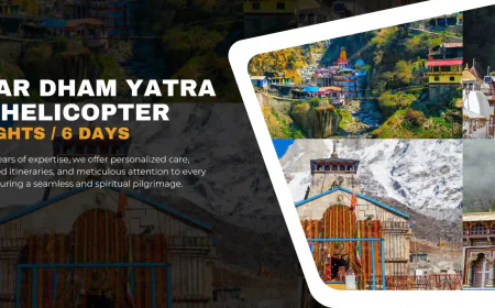 Premium 4 Dham Helicopter Booking for Divine Char Dham Journey