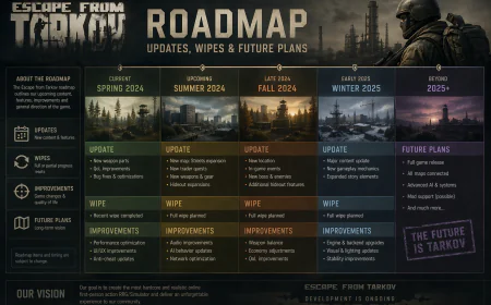 Escape from Tarkov Roadmap – Updates, Wipes & Future Plans