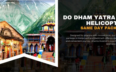 Helicopter Travel for Pilgrimage: Do Dham Yatra by Helicopter Guide