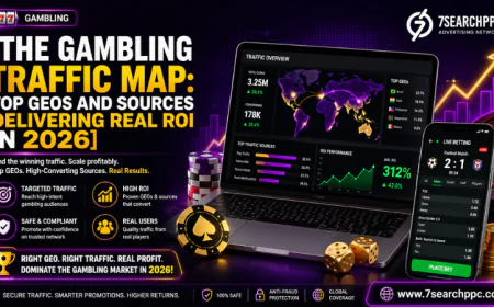 The Gambling Traffic Map: Top GEOs and Sources Delivering Real ROI in 2026