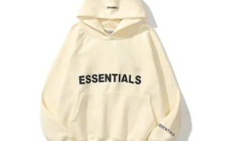 essentials hoodie  with Vintage Wash