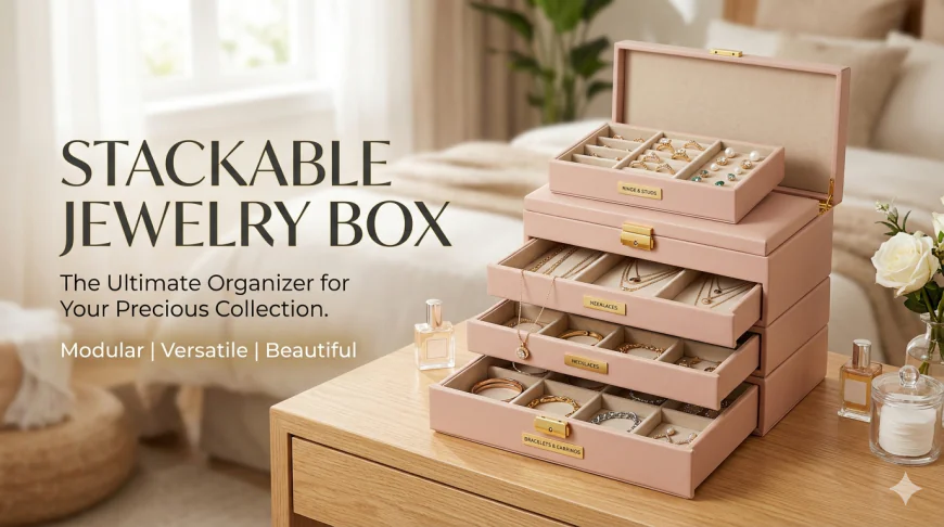Benefits Of Using A Stackable Jewelry Box For Storage