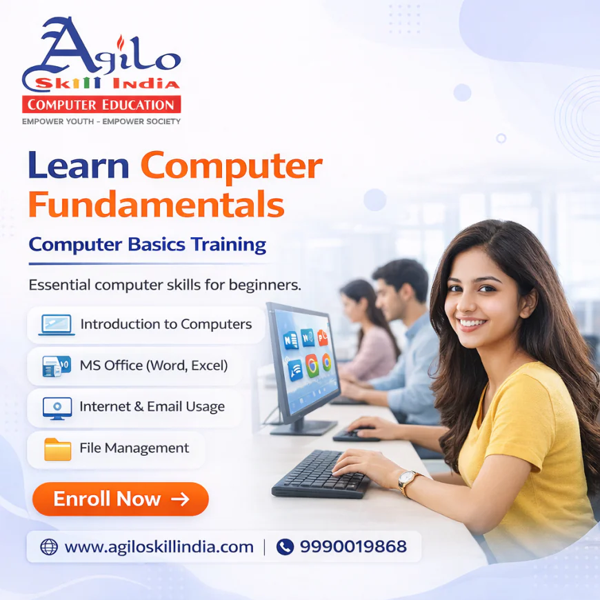 Best Computer Courses in Delhi for Beginners & Job Seekers | Agilo Skill India