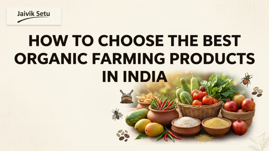 How to Choose the Best Organic Farming Products in India