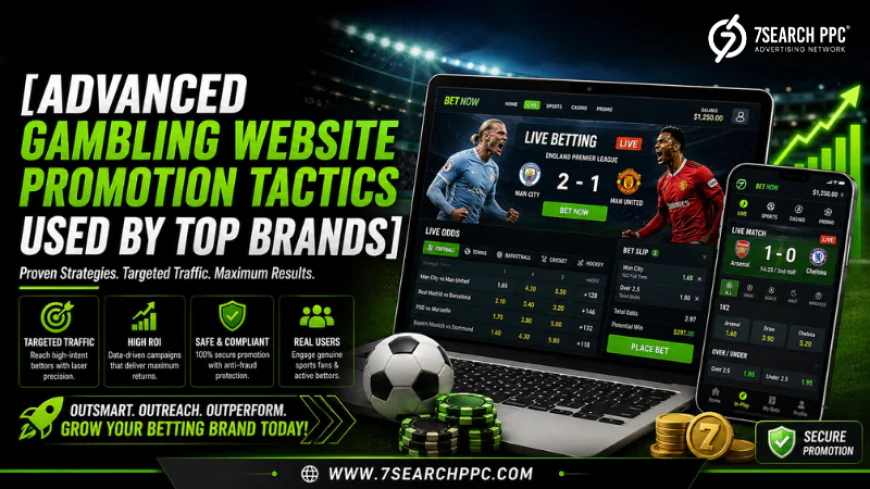 Advanced Gambling Website Promotion Tactics Used by Top Brands