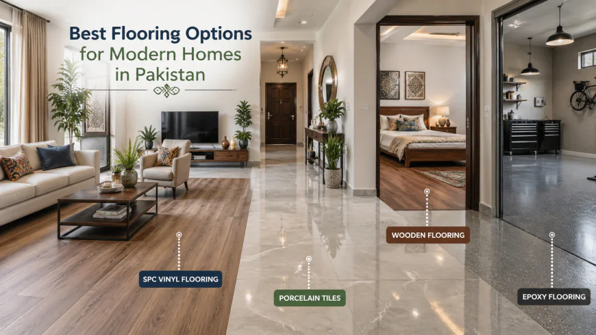 Best Flooring Options for Modern Homes in Pakistan