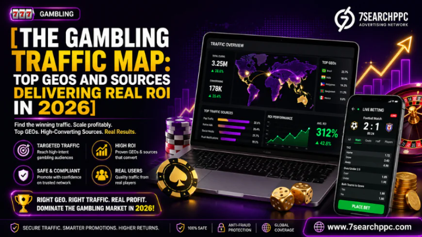 The Gambling Traffic Map: Top GEOs and Sources Delivering Real ROI in 2026