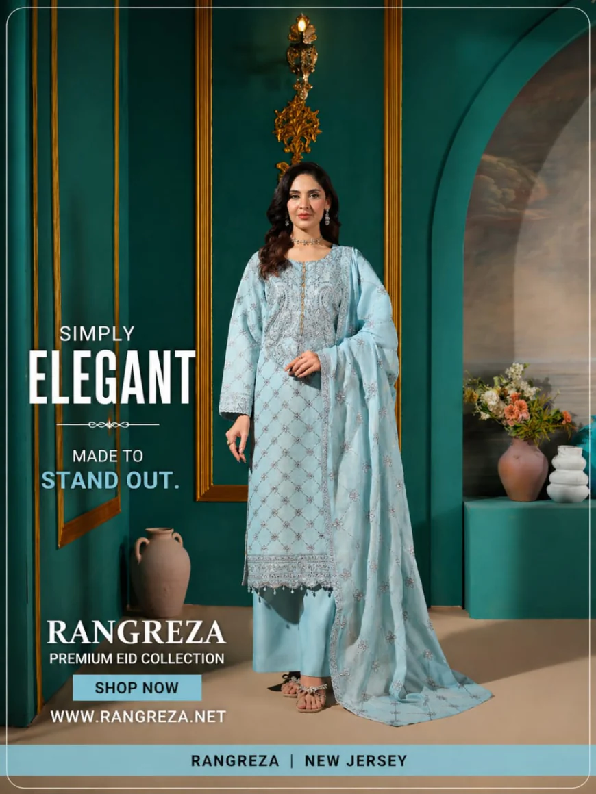 Women Summer Eid Outfits USA 2026: Shop Authentic Pakistani Styles at Rangreza: Shop Authentic Pakistani Styles at Rangreza
