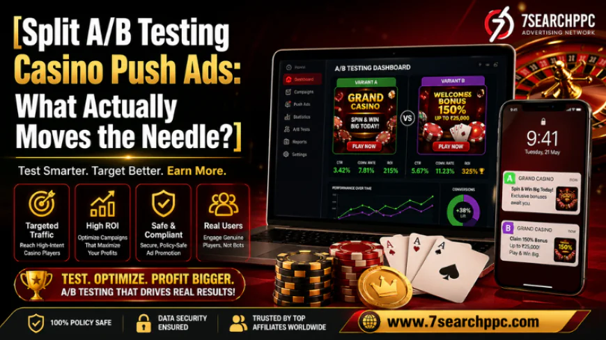 Split A/B Testing Casino Push Ads: What Actually Moves the Needle?