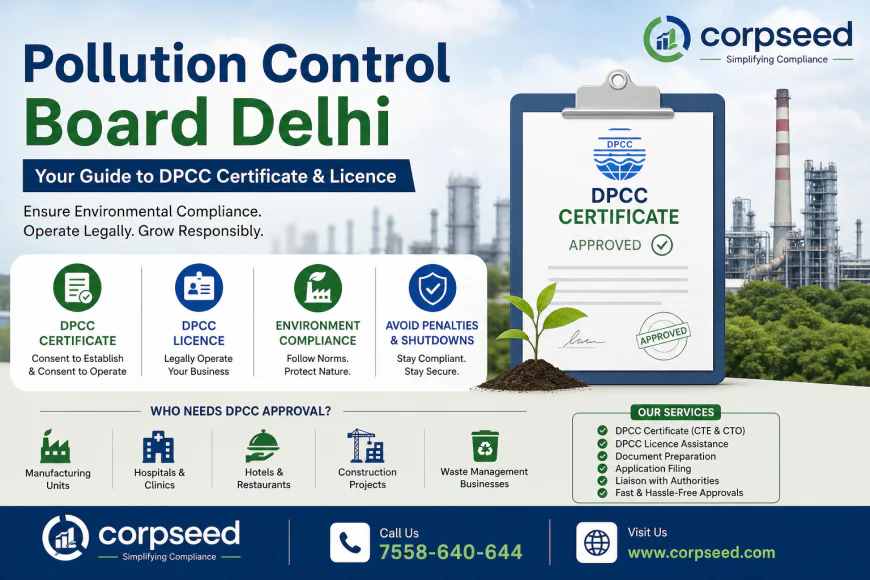 Pollution Control Board Delhi: Complete Guide to DPCC Certificate & Licence