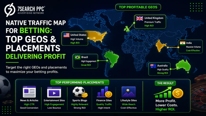 Native Traffic Map for Betting: Top GEOs & Placements Delivering Profit